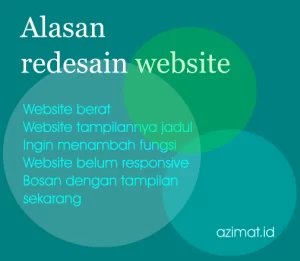 Kapan saatnya redesain website?