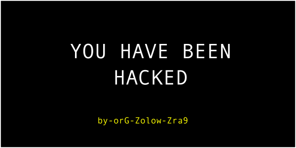 Website have been hacked